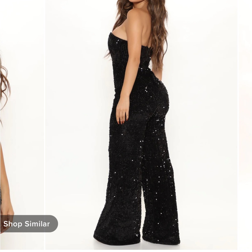 Sequin Party Jumpsuit - Picture 2 of 3